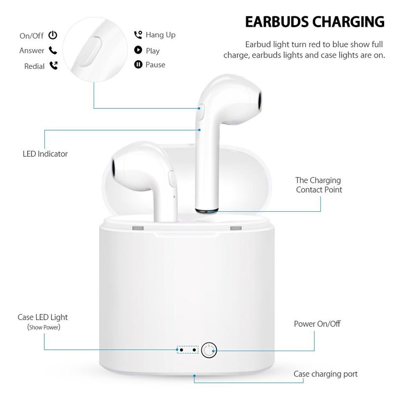 TWS Bluetooth Earphone For All Smart Phone